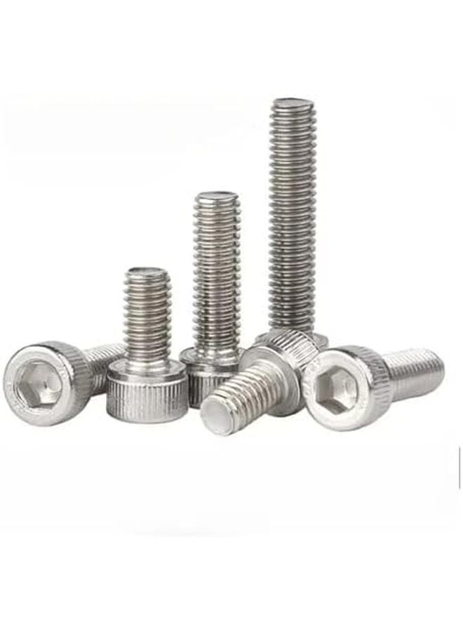 M3x130mm 10PCS 304 Stainless Steel Extra Long Knurled Cup Head Hex Socket Bolts DIN912 - Image 5