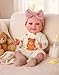 BABESIDE Baby Doll Girl 12Inch Realistic Baby Dolls Real Life Full Vinyl Toy with Accessories for 3 Year Old Girls Perfect for Pretend Play Ideal for Birthday Christmas - Image 2