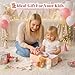 BABESIDE Baby Doll Girl 12Inch Realistic Baby Dolls Real Life Full Vinyl Toy with Accessories for 3 Year Old Girls Perfect for Pretend Play Ideal for Birthday Christmas - Image 4