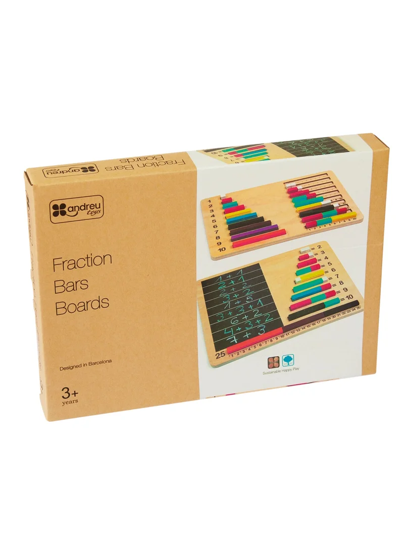 andreu Toys Fraction Bars Boards