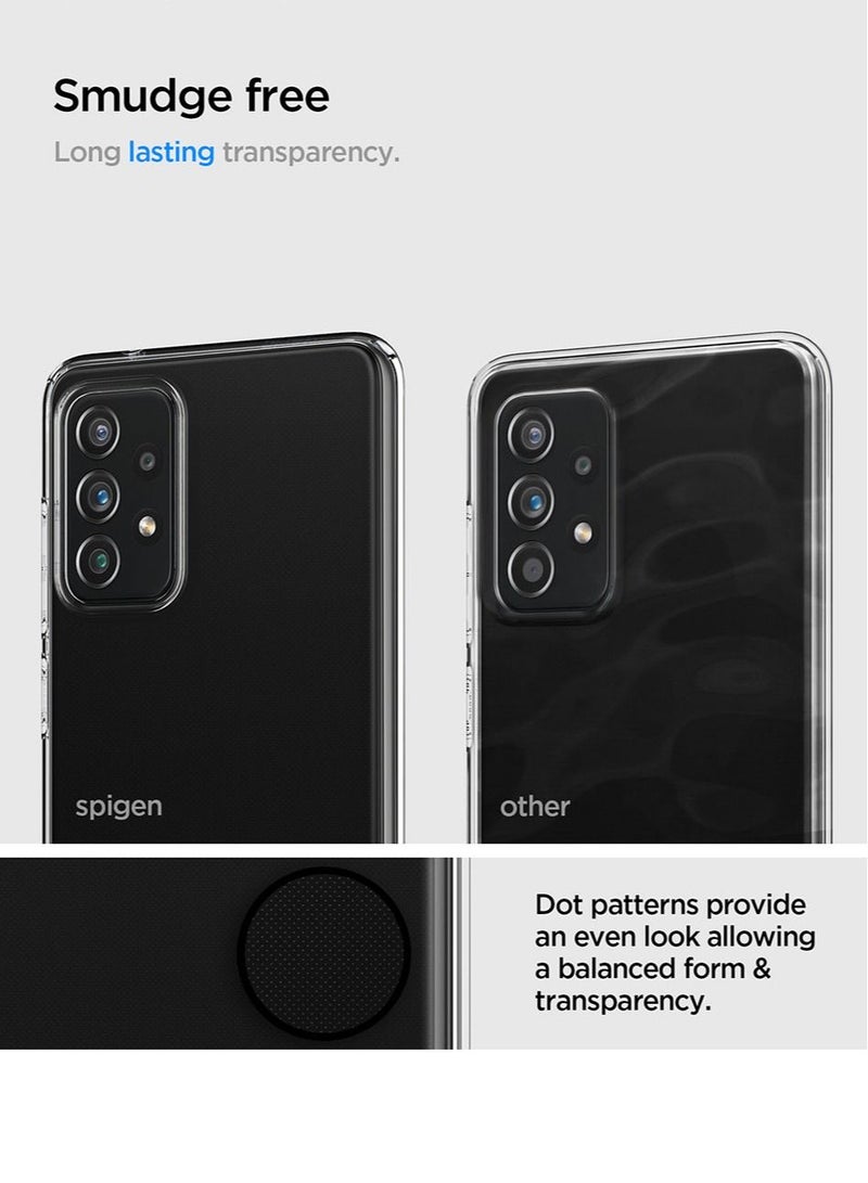Spigen Liquid Crystal for Samsung Galaxy A72 Case Cover - Crystal Clear - Image 4