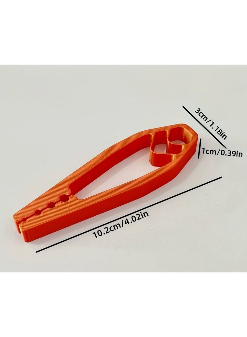 Ergonomic Nail Gripping Pliers Designed to Hold Nails Securely, Protecting Your Fingers While Hammering - Image 2