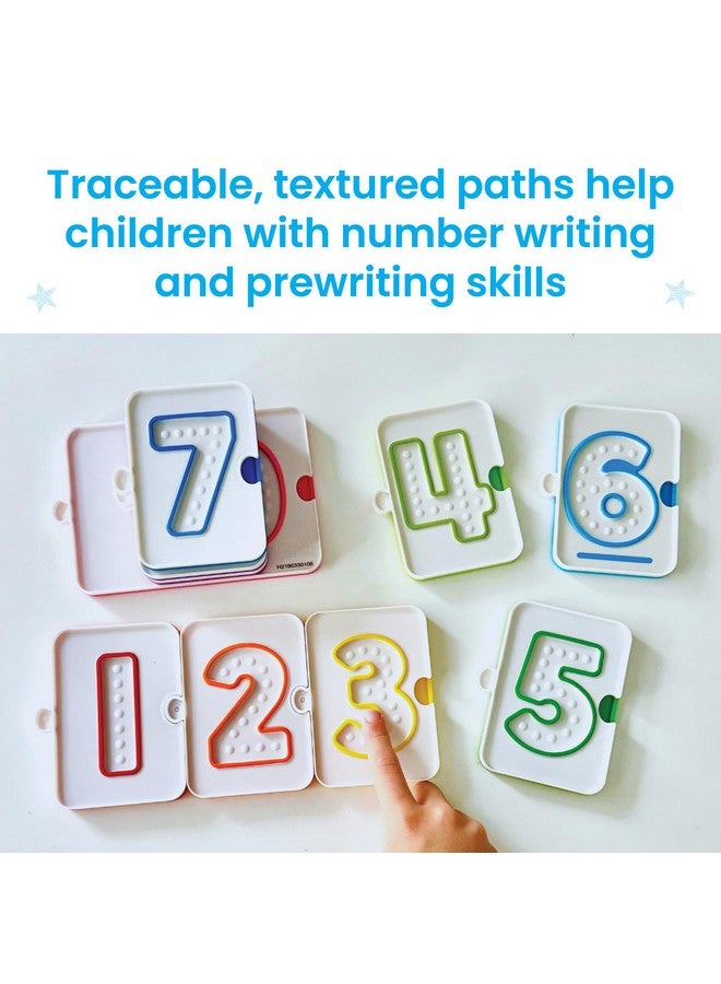 hand2mind hand2mind Sensory Number Trays, Learning Numbers for Kids, Fine Motor Activities, Counting Toys for Sensory Seeking Kids, Texture Toys, Pre-Writing Skills for Toddlers, Montessori Math Materials  - Image 3