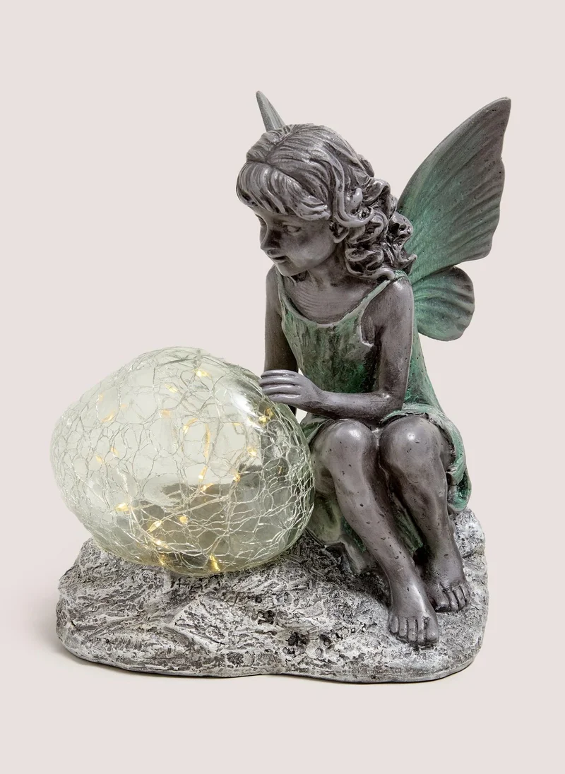 Matalan Grey Fairy Solar Light