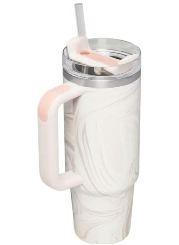 Stanley - Quencher H2.0 FlowState 40 oz Swirl Tumbler with Lid & Straw Vacuum Insulated – Keeps Drinks Hot for 7 Hours & Cold for 24 Hours, Durable, Leakproof, Stylish Travel Mug - Image 1