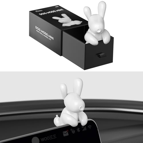 KUNIST for Tesla Model Y 2026 Dog Mode Mini Screen Decoration Ornament Funny Decors Compatible with 2017-2026 Tesla Modle 3 and New Modle Y Juniper Interior Accessories (Gift Box) - Image 1