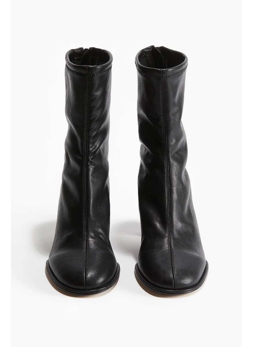 H&M Ankle-High Sock Boots