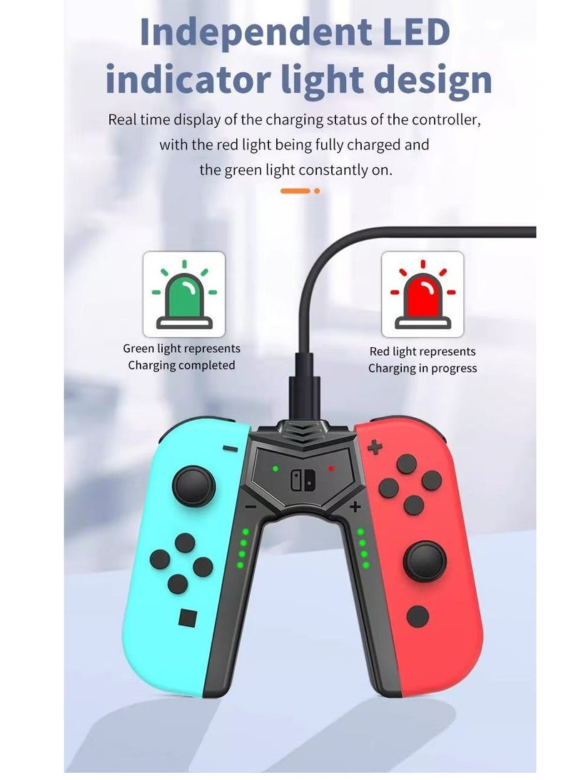 general Nintendo Switch /Switch OLED Joy-Cons Grip Charging Station Controller Charger - Image 5