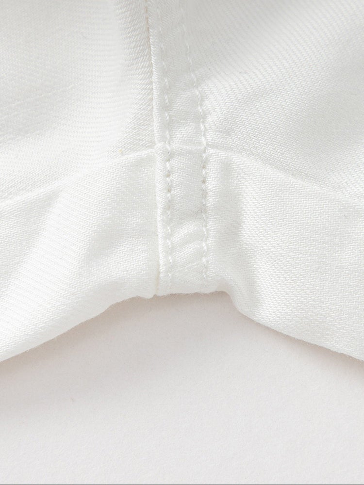 بالابالا شورت مع تطريز وخرز لؤلؤي للبنات - Image 5