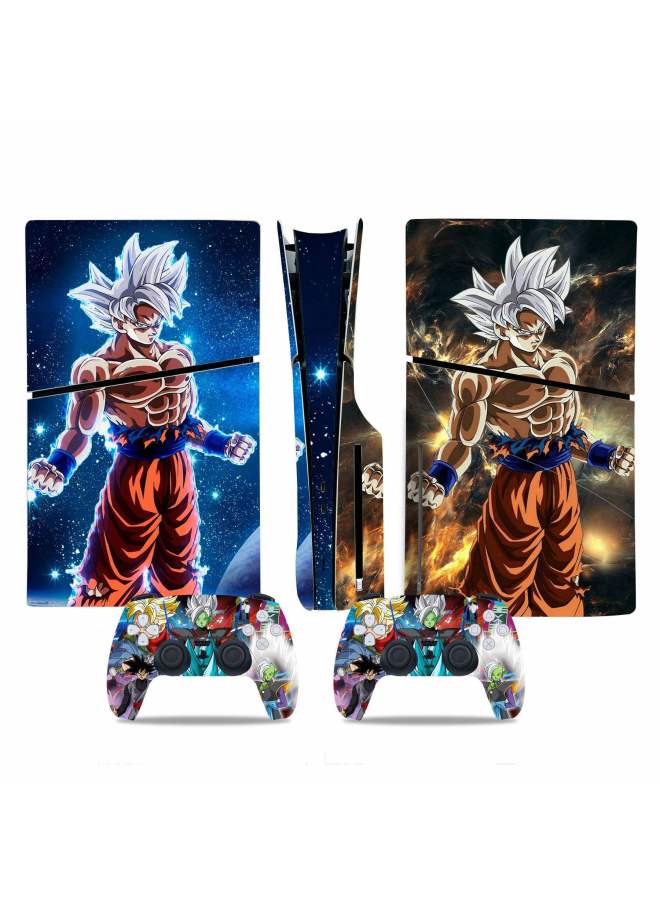general PS5SLIM CD-ROM Version Sticker SLIM Digital Version Sticker Dragon Ball Wukong A Variety Of Support A Generation Of Hair-Color:pinkish P5SDisc-0294 - Image 1