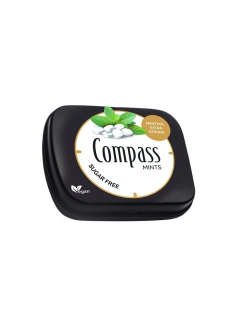 Compass Mints, Menthol Extra Strong Sweetener Sugar Free