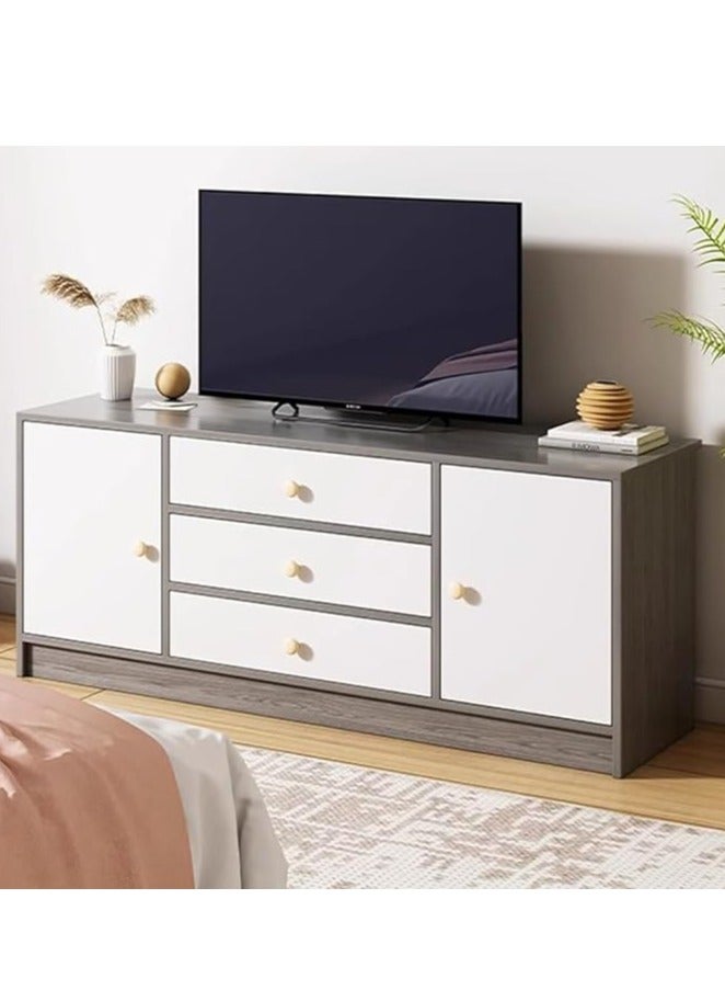 تلفزيون مجلس الوزراء غرفة نوم مجلس الوزراء غرفة المعيشة الحديثة التلفزيون حامل مع باب مجلس الوزراء الأدراج ( 140 * 29 * 54cm ) - Image 1