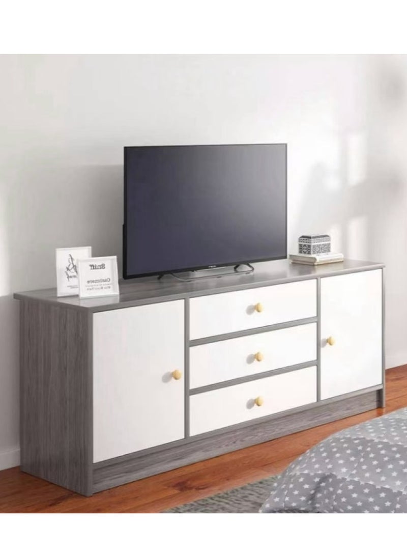 تلفزيون مجلس الوزراء غرفة نوم مجلس الوزراء غرفة المعيشة الحديثة التلفزيون حامل مع باب مجلس الوزراء الأدراج ( 140 * 29 * 54cm ) - Image 2