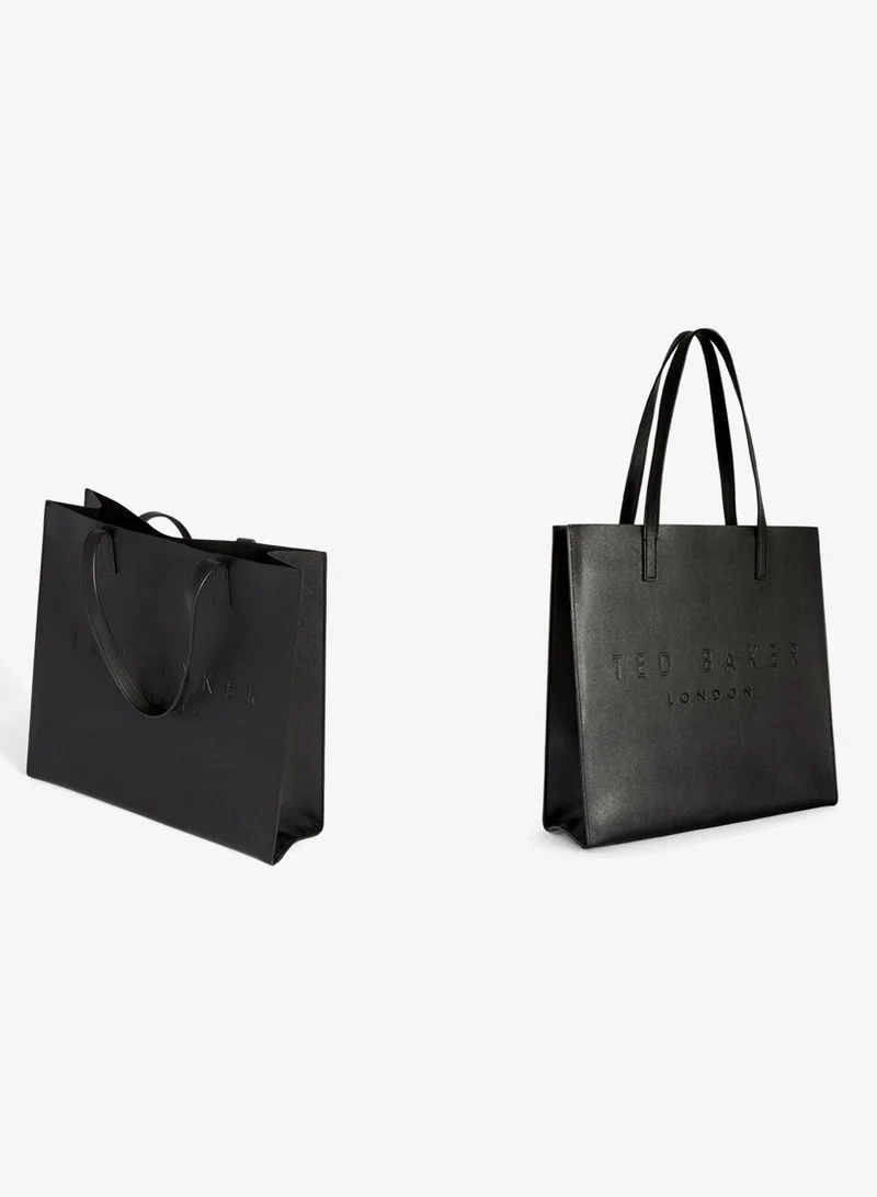 Ted Baker Soocon Crosshatch Large Tote Bag