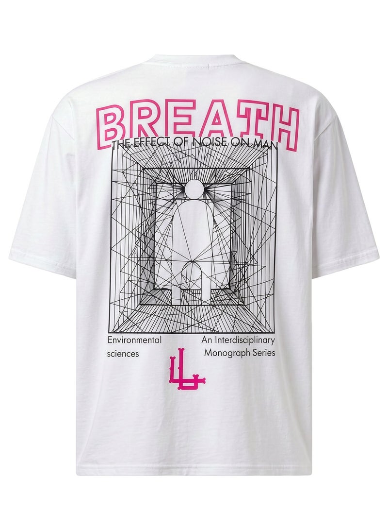 LOUKLAD | Lady Louk BREATH  Oversized 100% Cotton Tee - Image 3