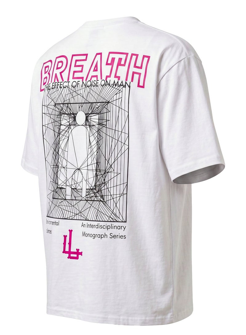 LOUKLAD | Lady Louk BREATH  Oversized 100% Cotton Tee - Image 4