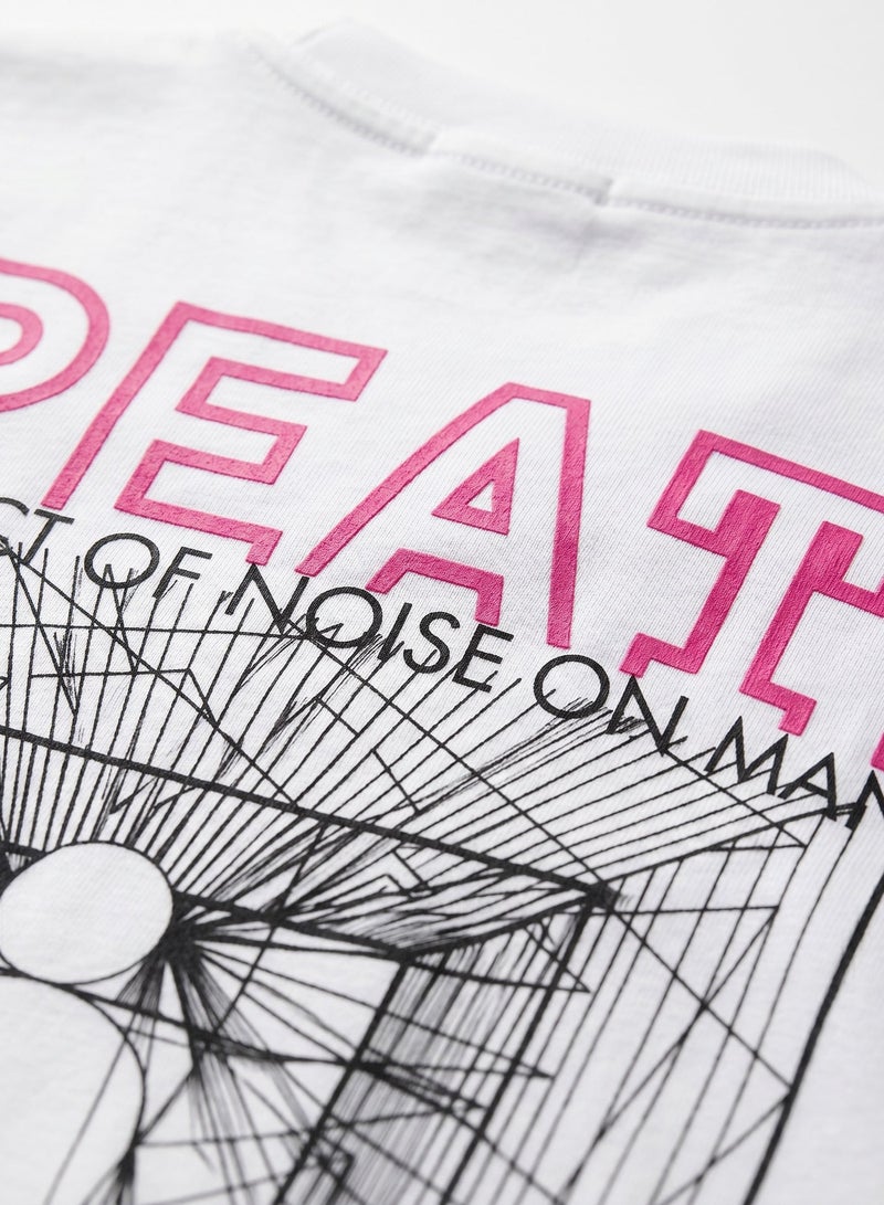 LOUKLAD | Lady Louk BREATH  Oversized 100% Cotton Tee - Image 5