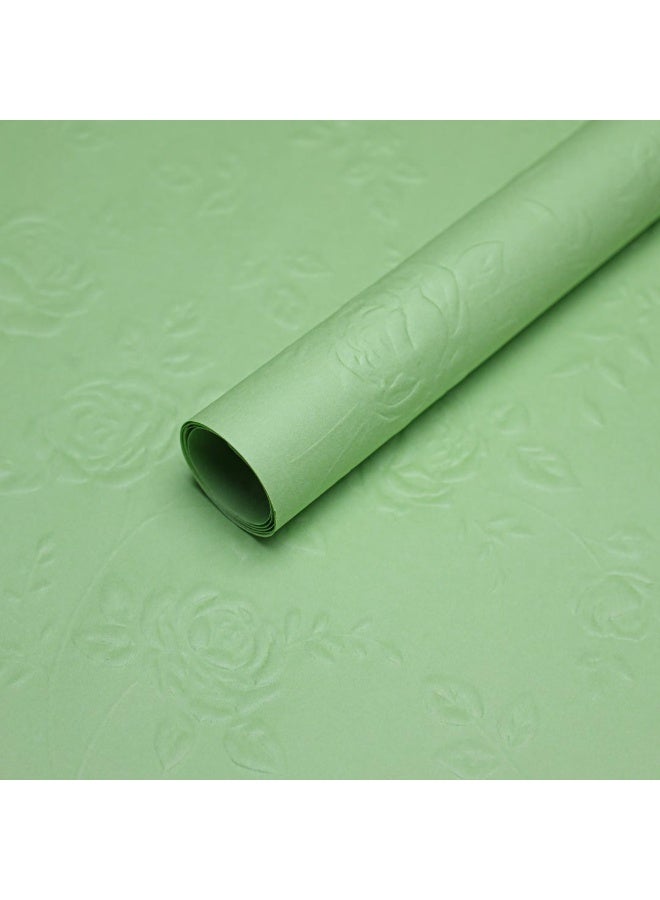 Si Bonne Premium Rosa Pistach Gift Wrapping Paper 10 Sheets/Bag 58 x 58 cm - Image 1