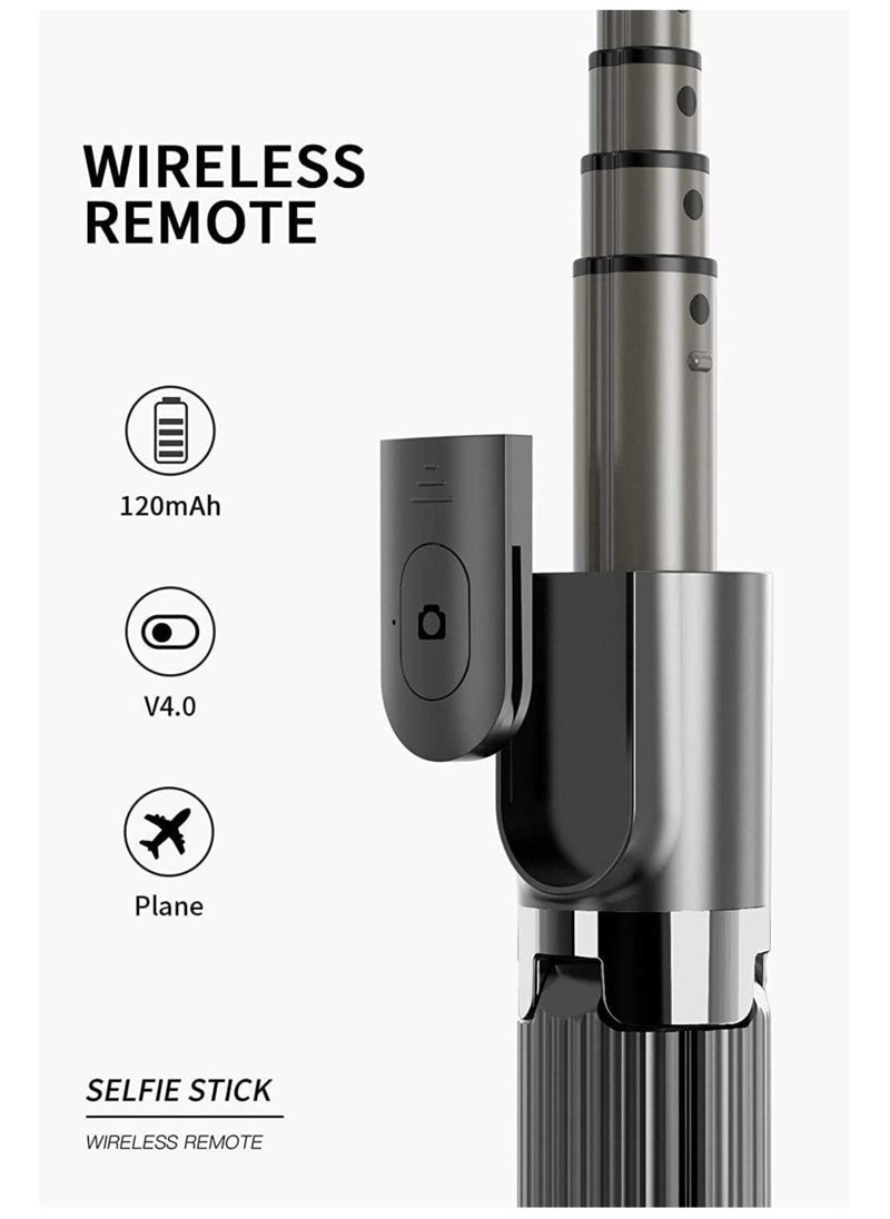 Raxoom Gimbal Stabilizer for Smartphone L08 Handheld Gimbal with 360°Auto Balance Ant Shake Remote Wireless Bluetooth Selfie Stick Pan-tilt Tripod with Built-in Bluetooth Remote - Image 5