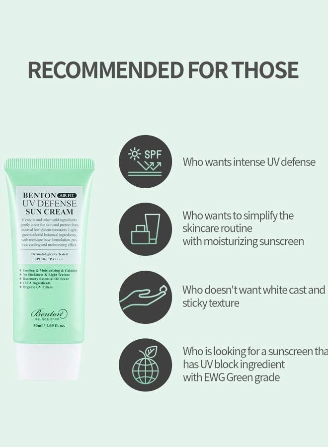 BENTON Air Fit UV Defense Sun Cream - Image 3