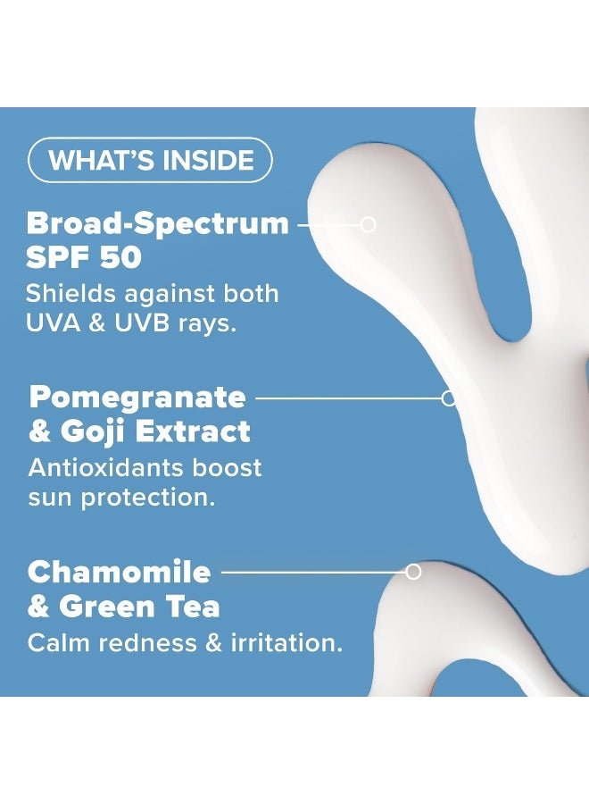 PAULA'S CHOICE RESIST Daily Hydrating Fluid Face Moisturiser SPF 50, UVA & UVB Protection, Chamomile & Vitamin E, Sunscreen for Oily Skin, 59ml - Image 5