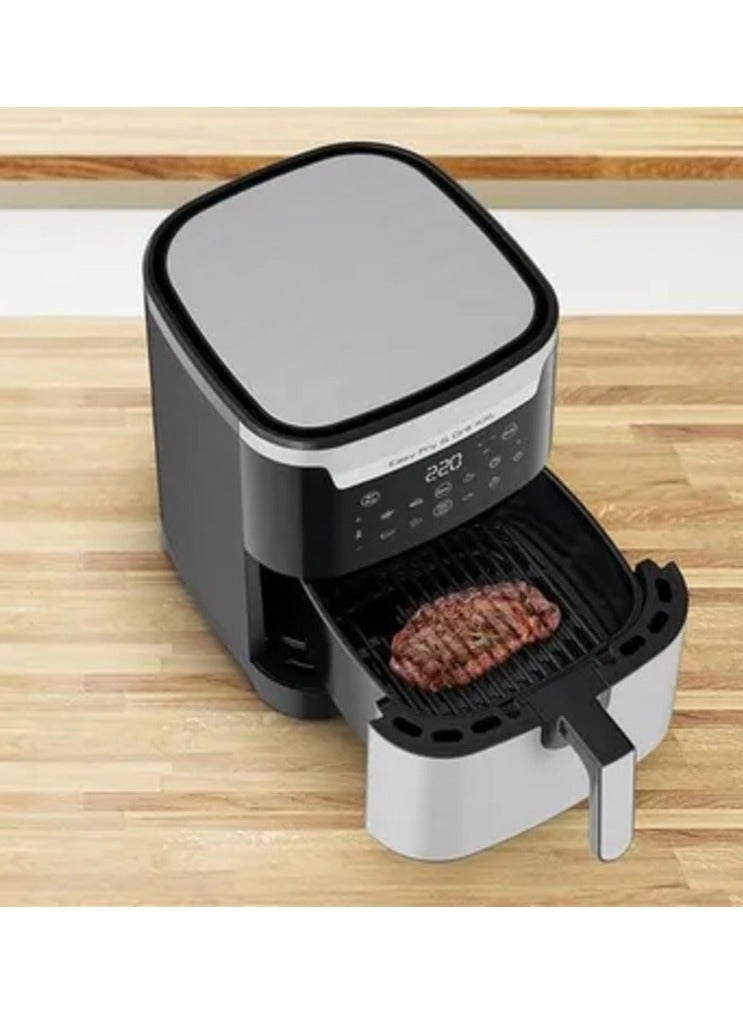 Tefal Touch Digital Air Fryer Easy Fry & Grill XXL, 6.5 Liter, 1800 Watt, Black Silver - EY801D15 6.5 L 1800 W EY801D15 black and silver - Image 4