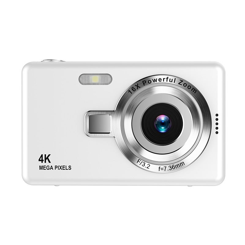 كاميرا رقمية CCD بدقة HD 4K بكسل مع بطاقة ذاكرة 64 جيجابايت وقارئ USB ومحول OTG لهواتف أندرويد وهواوي - Image 2