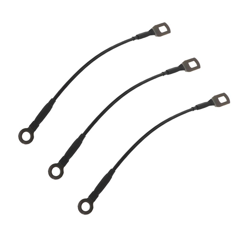 3pcs Tailgate Cable Rear Tailgate Lift Support Cables Truck Tailgate Support Straps Rear Truck Tailgate Support Cable Replacement For Cars Suvs - Image 1