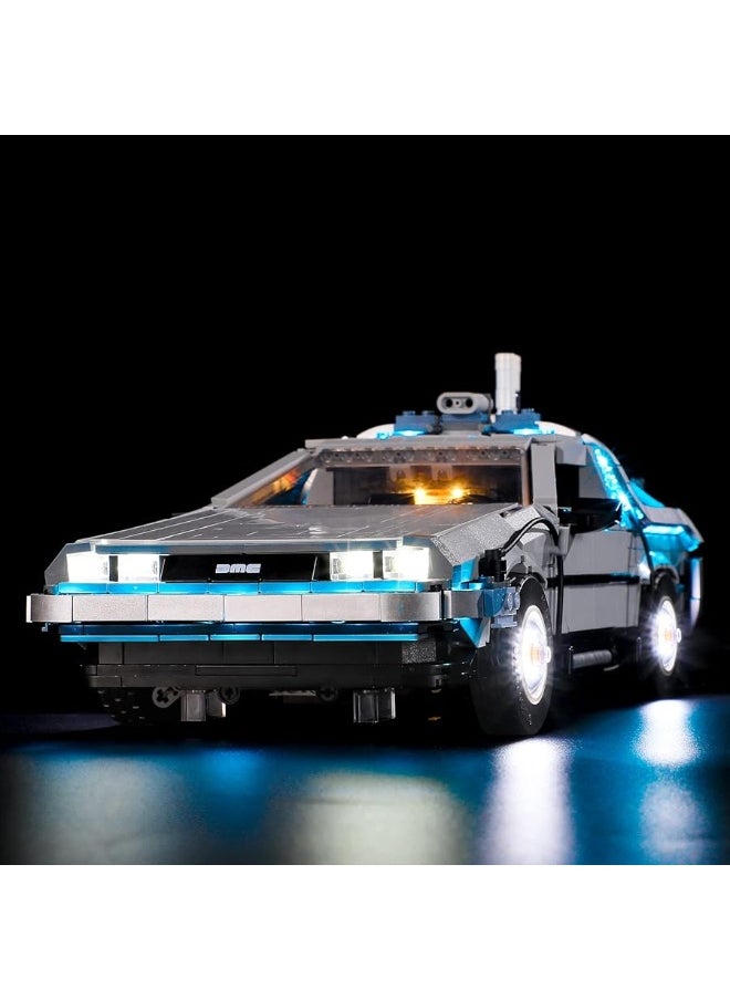BRIKSMAX - BRIKSMAX Light for Lego Back-to-The-Future-Time-Machine 10300 - Led Lighting Kit Compatible with Lego Creator Expert 10300 - Not Include The Lego Set - Image 1