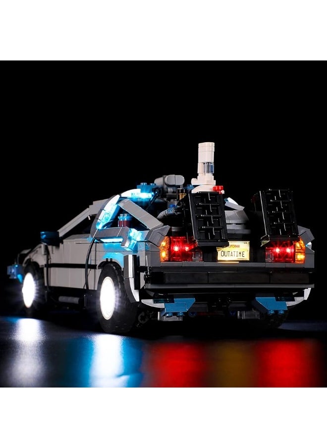 BRIKSMAX - BRIKSMAX Light for Lego Back-to-The-Future-Time-Machine 10300 - Led Lighting Kit Compatible with Lego Creator Expert 10300 - Not Include The Lego Set - Image 1
