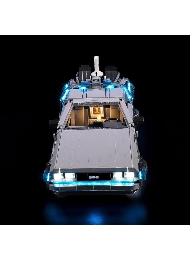 BRIKSMAX - BRIKSMAX Light for Lego Back-to-The-Future-Time-Machine 10300 - Led Lighting Kit Compatible with Lego Creator Expert 10300 - Not Include The Lego Set - Image 1