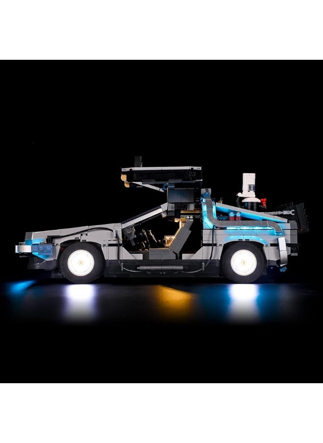 BRIKSMAX - BRIKSMAX Light for Lego Back-to-The-Future-Time-Machine 10300 - Led Lighting Kit Compatible with Lego Creator Expert 10300 - Not Include The Lego Set - Image 1