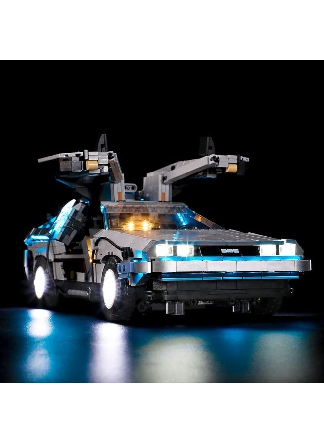 BRIKSMAX - BRIKSMAX Light for Lego Back-to-The-Future-Time-Machine 10300 - Led Lighting Kit Compatible with Lego Creator Expert 10300 - Not Include The Lego Set - Image 1
