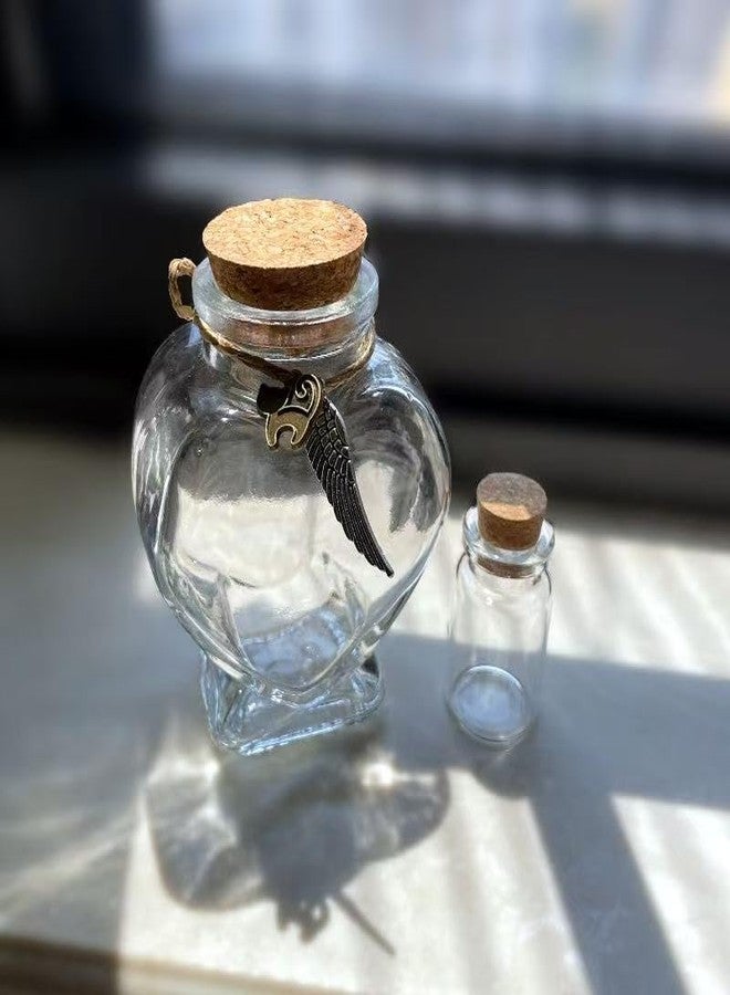 Pet Memorial Bottle for Hair, Cat Fur and Tooth Keepsake, Shadow Box for Cat Memorial, Cat Urns for Ashes, Gifts for Loss of Cat - Image 4