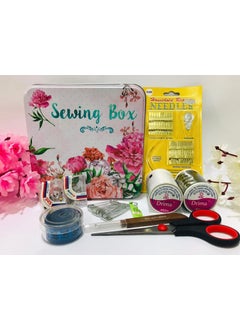 Erdoğan Hobi Needle Thread Set Boxed Tailor Needle Thread Set 10 Piece Sewing Material Set 