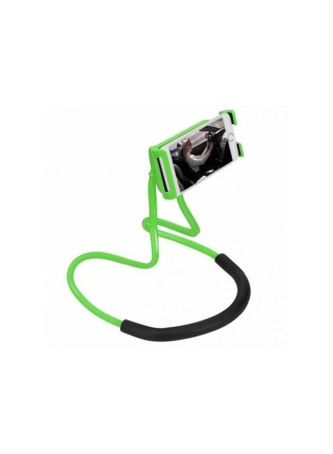 Multifunctional Neck Cell Phone Holder Creative Design Desktop Bed Car Holder multicolor Plastic - Green - Image 1