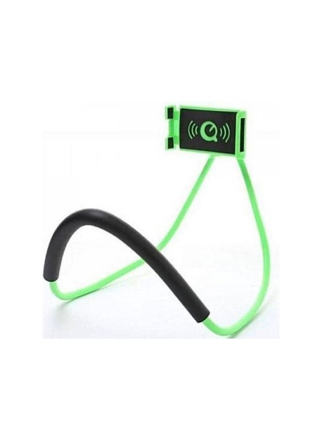 Multifunctional Neck Cell Phone Holder Creative Design Desktop Bed Car Holder multicolor Plastic - Green - Image 3