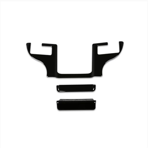 Beautost Fit for Toyota Grand Highlander 2024 2025 2026 Interior Armrest Box Switch Panel Cover Trim Piano Black - Image 1