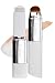 ELROEL Blanc Cover Cream Stick V White Korean ColorChanging Foundation Stick with Volufiline Medium to Full Coverage Dewy Finish Base Makeup DualEnded with Detachable Brush 202 Natural - Image 2