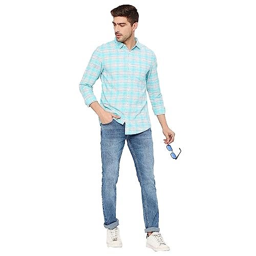 Spykar Men's Rover Regular Fit Mid-Rise Casual Jeans Blue - Image 5