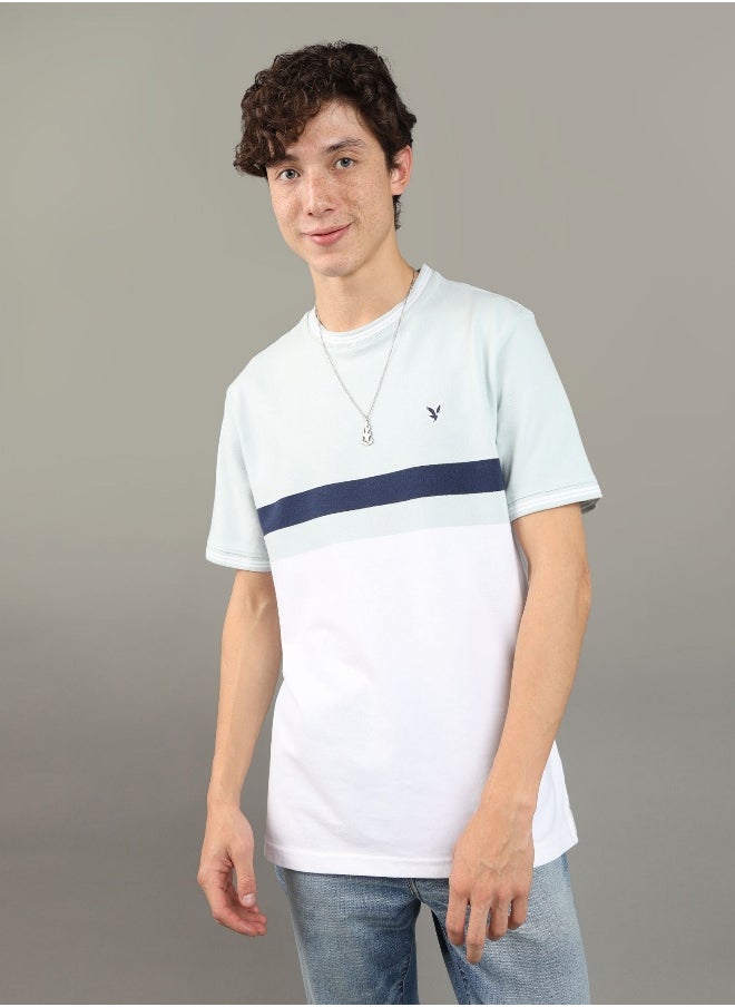 American Eagle - AE Flex Pique Colorblock T-Shirt - Image 1