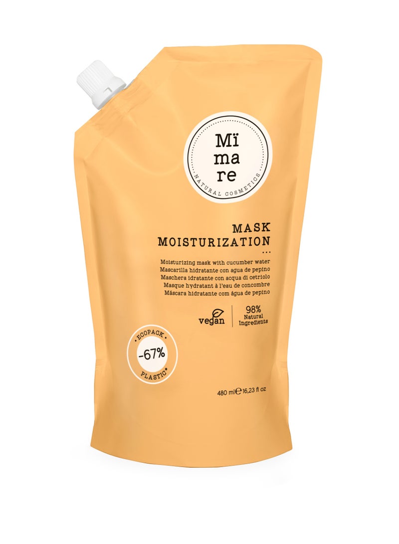  مي ما ري لمستحضرات التجميل الطبيعية  ماسك ميمار مرطب لجميع أنواع الشعر 480 مل