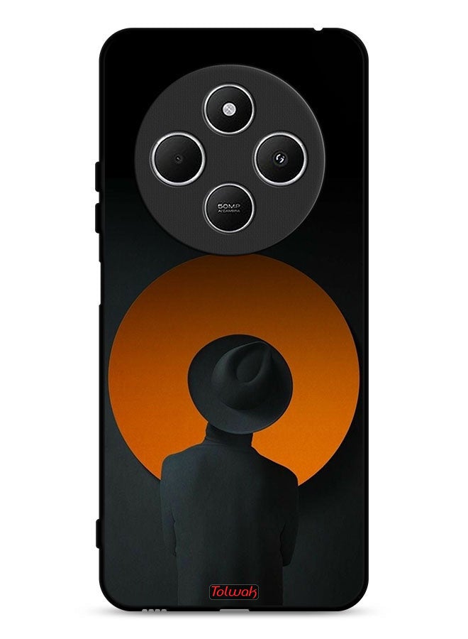 Tolwak Xiaomi Redmi 14R 5G Protective Case Cover Hat Boy Art - Image 1