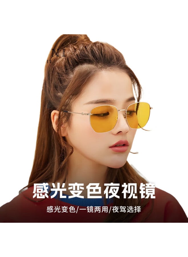 CAPONI Color-Changing Polarized Night Vision Glasses Unisex Sunglasses Day And Night Dual-Use Driving Sunglasses Special Anti-Glare Glare For Driving - Image 2