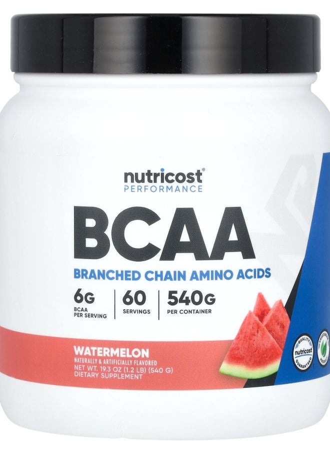 Nutricost Performance BCAA Watermelon 1.2 lb (540 g)