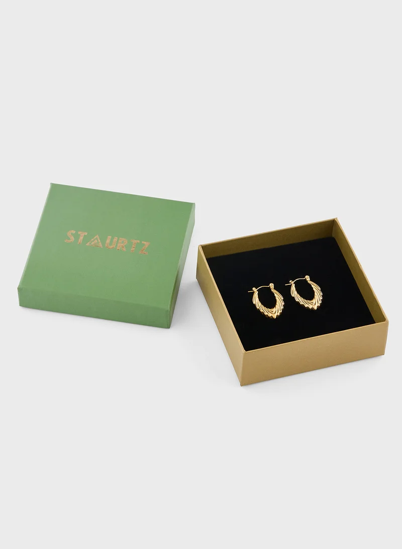 Staurtz Textured Earrings
