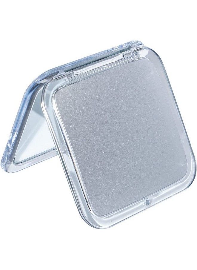 Mirrorvana Small Compact 15X Magnifying Mirror For Travel Handheld Foldable & Lightweight Mini Pocketsized Magnified Mirror For Purse Square 3.3” X 3.3”  - Image 5