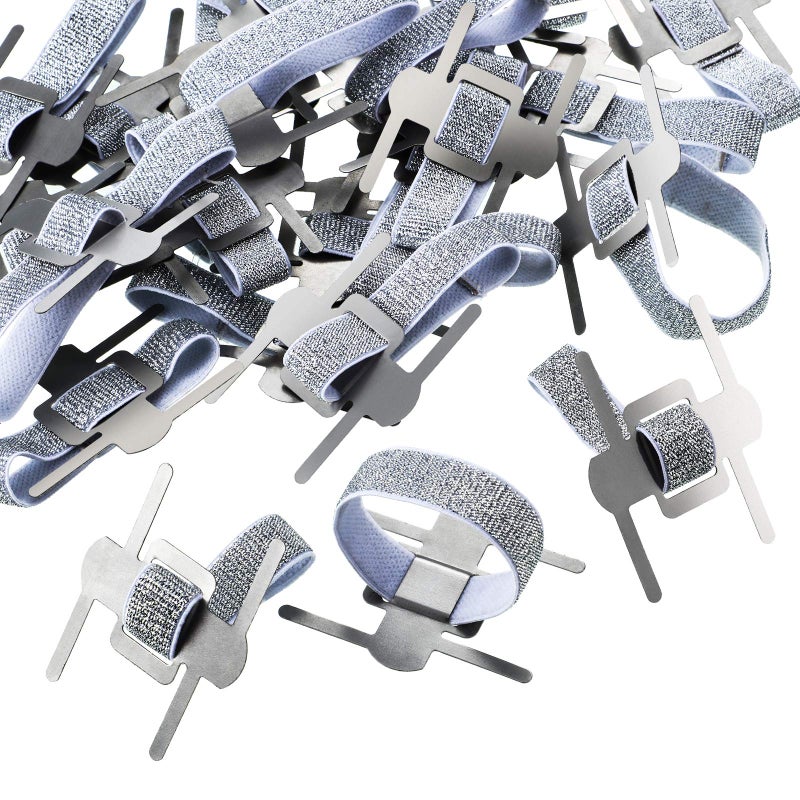 Elastic Wrist Corsage Bands Elastic Wristlets for Wedding Prom Flowers 24 Pieces
