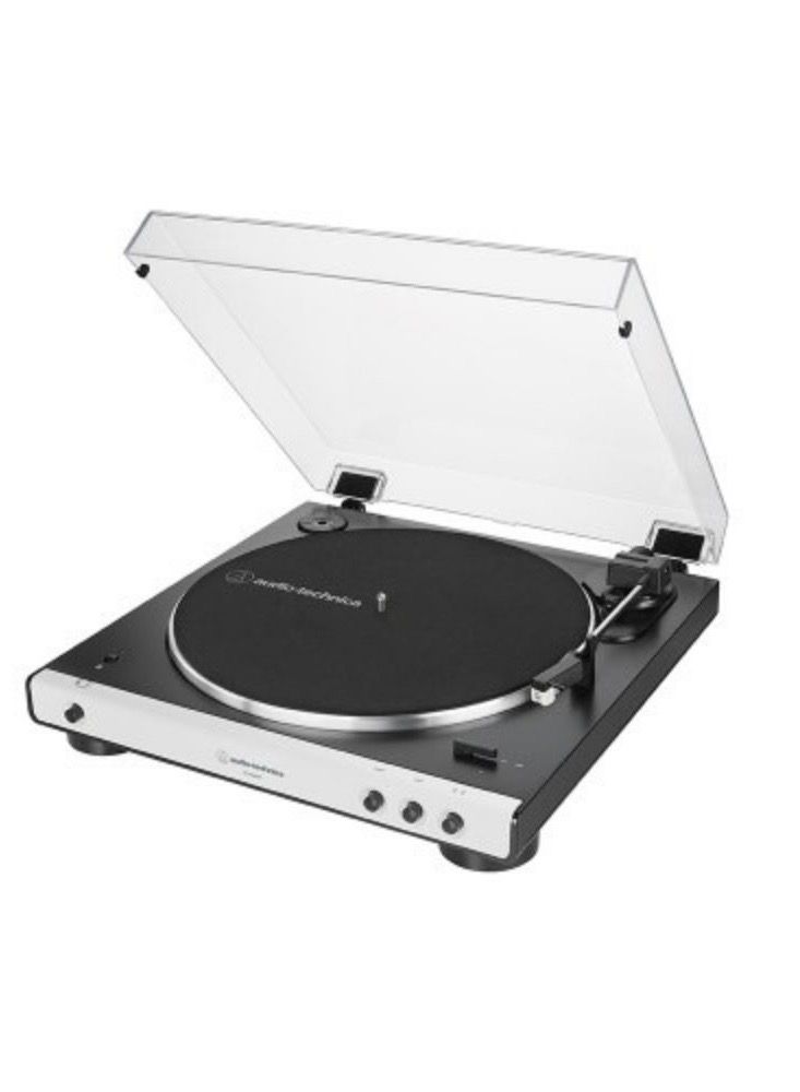 Audio-Technica AT-LP60X-BK Fully Automatic Belt-Drive Stereo Turntable, Black - Image 1