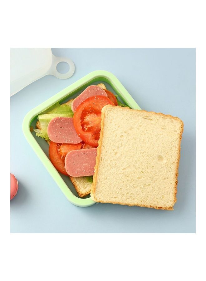 Y&D Leakproof Lunch Box For Kid School Green 15.5 x 2.5cm  - Image 1